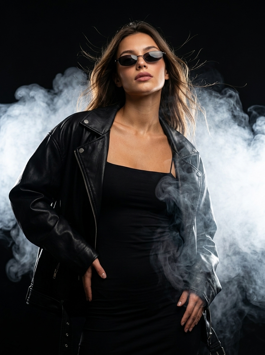 Стиль Vogue: Неоновый дым и Total Black